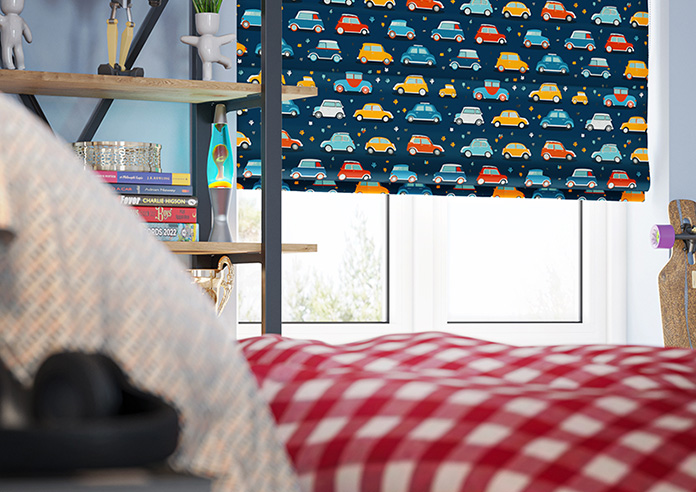 Roadtrip, Admiral - Motorised Roman Blind - Image 5